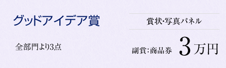 グッドアイデア賞