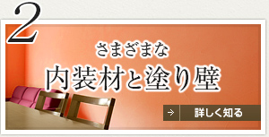 2 さまざまな内装材と塗り壁